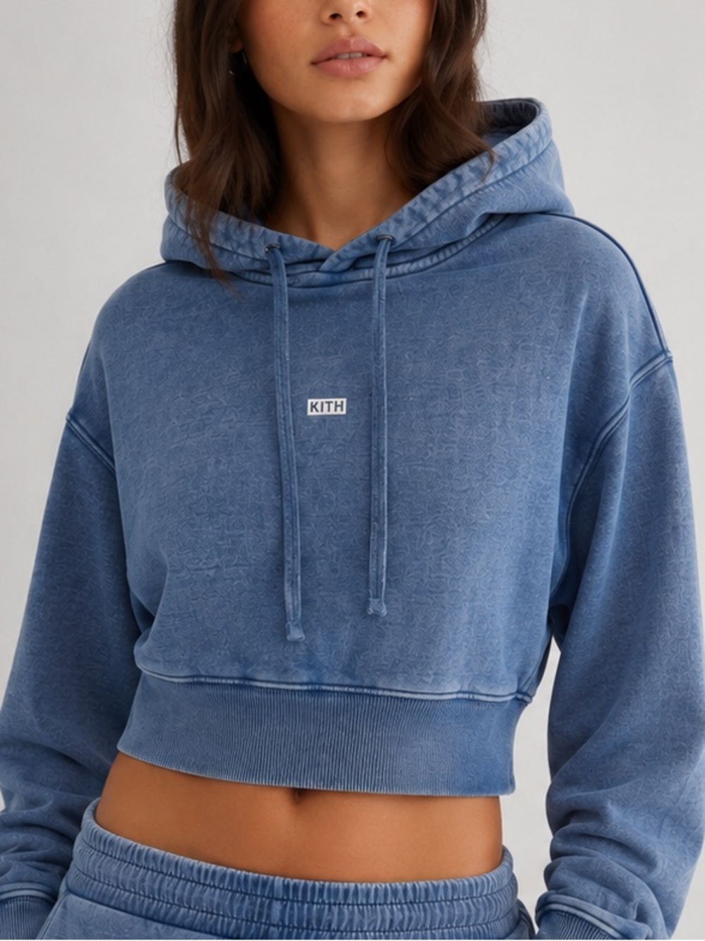 Kith Denim Blue Hoodie
